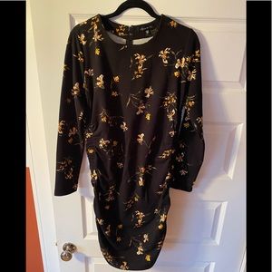 Dynamite Fall Floral Dress Size XL